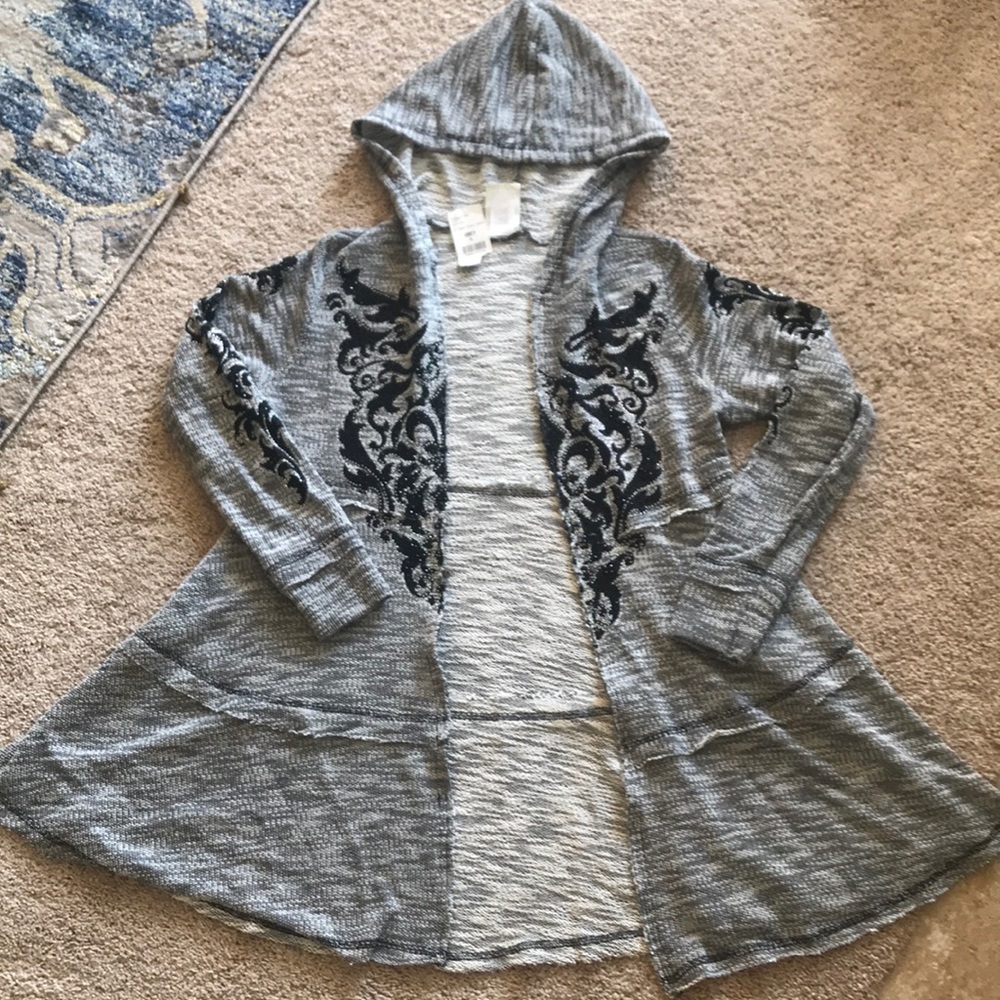 Flare zip up